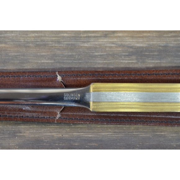 Solingen Germany Letter Opener Office Envelope Two-Tone Metal - Picture 7 of 10